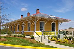 Train Depot, Morganton, North Carolina (2008)